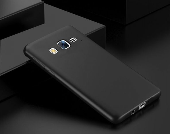 Samsung Galaxy J7 Core Kılıf Mat Silikon Kılıf + Kırılmaz Cam - 2