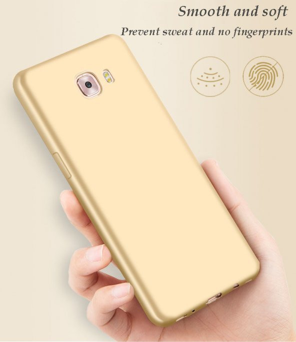 Samsung Galaxy J7 Core Kılıf Mat Silikon Kılıf + Kırılmaz Cam - 6