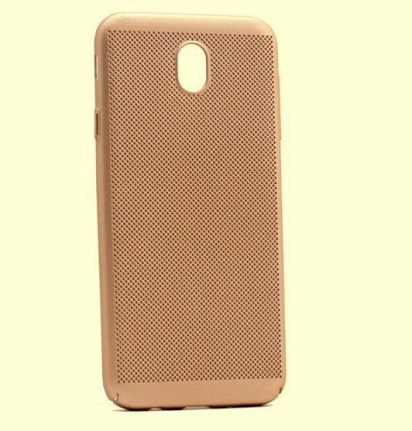 Samsung Galaxy J7 Pro Kılıf Noktalı Sert Hava Geçiren Kılıf - 2