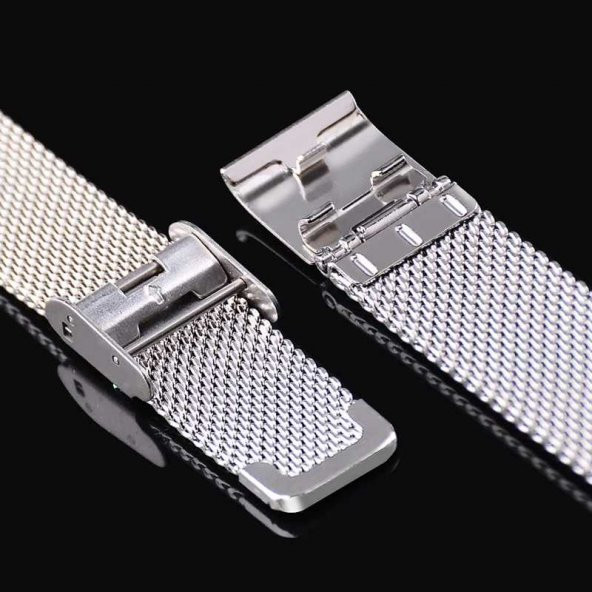 Xiaomi Mi Band 3 Mi Band 4 Uyumlu Kaliteli Metal Hasır Kordon - 11