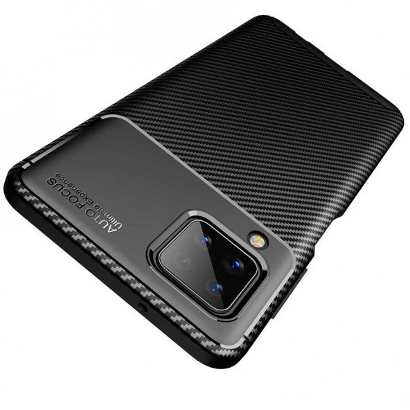 Galaxy A12 Kılıf Zore Negro Silikon Kapak - 4