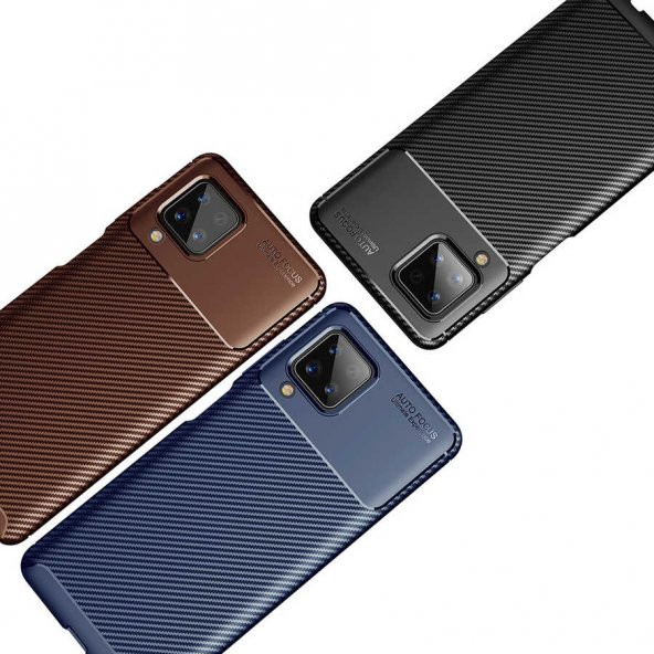 Galaxy A12 Kılıf Zore Negro Silikon Kapak - 5