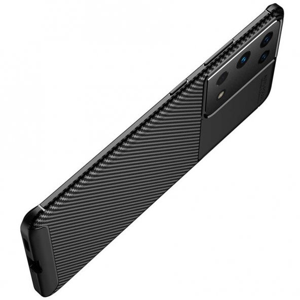 Galaxy S21 Ultra Kılıf Zore Negro Silikon Kapak - 7