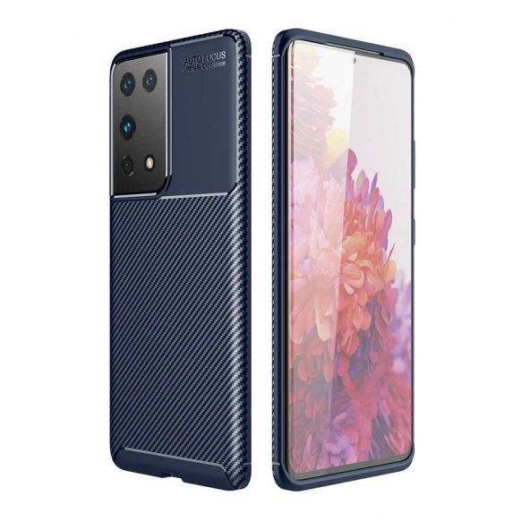 Galaxy S21 Ultra Kılıf Zore Negro Silikon Kapak - 12
