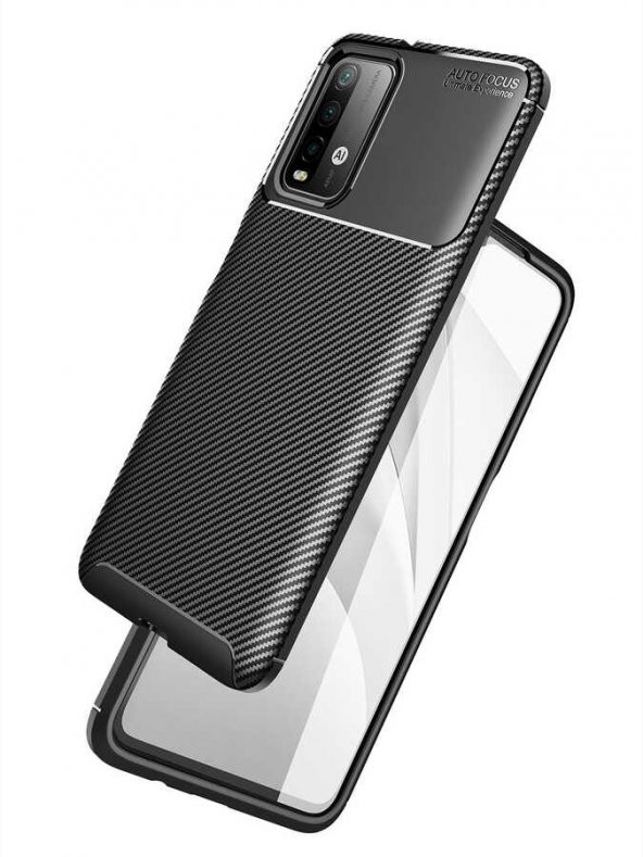 Xiaomi Redmi Note 9 4G Kılıf Zore Negro Silikon Kapak - 5