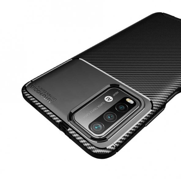Xiaomi Redmi Note 9 4G Kılıf Zore Negro Silikon Kapak - 8