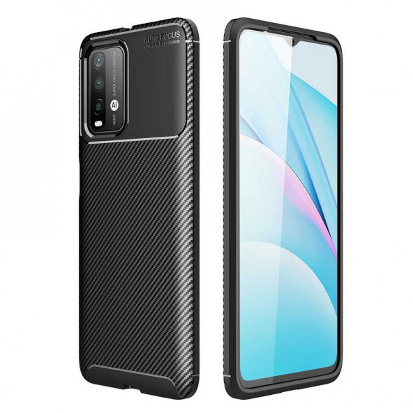 Xiaomi Redmi Note 9 4G Kılıf Zore Negro Silikon Kapak - 12