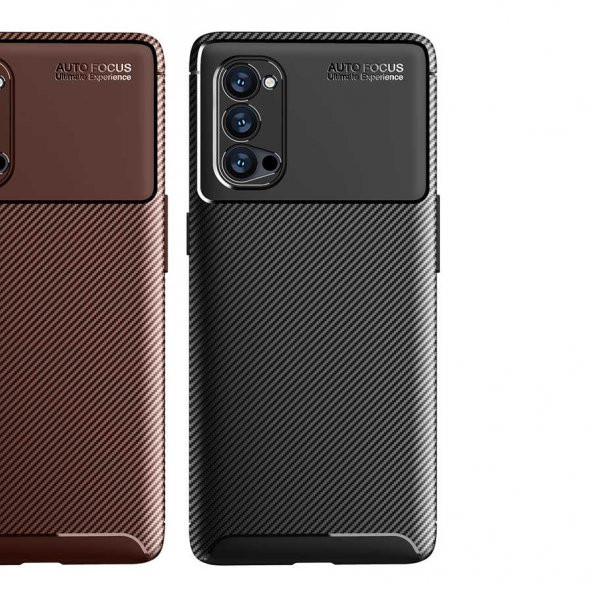 Oppo Reno 4 Pro 5G Kılıf Zore Negro Silikon Kapak - 7