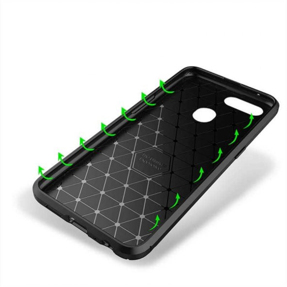 Oppo AX7 Kılıf Zore Negro Silikon Kapak - 7