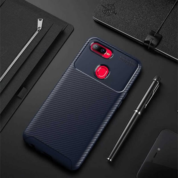 Oppo AX7 Kılıf Zore Negro Silikon Kapak - 10