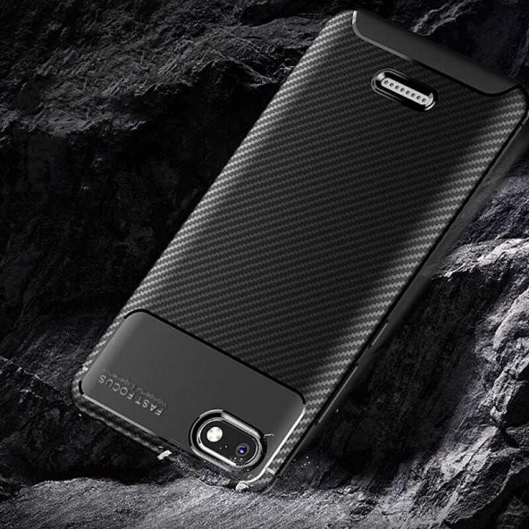 Xiaomi Redmi 6A Kılıf Zore Negro Silikon Kapak - 3