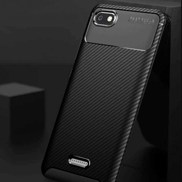 Xiaomi Redmi 6A Kılıf Zore Negro Silikon Kapak - 6
