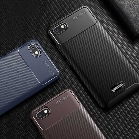 Xiaomi Redmi 6A Kılıf Zore Negro Silikon Kapak - 7