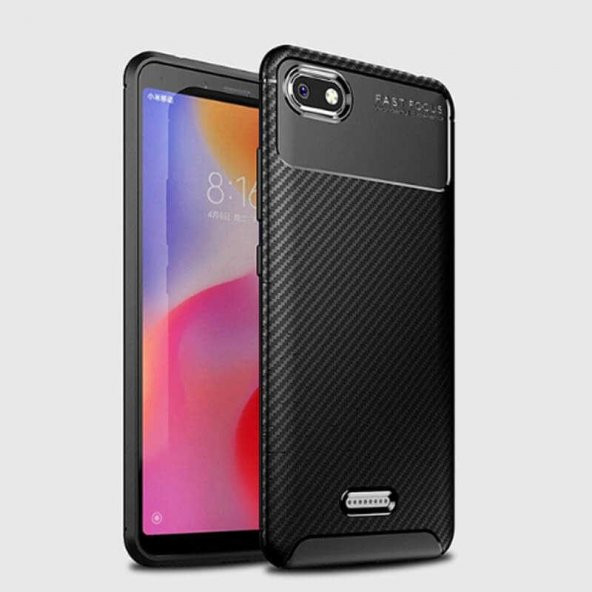 Xiaomi Redmi 6A Kılıf Zore Negro Silikon Kapak - 8