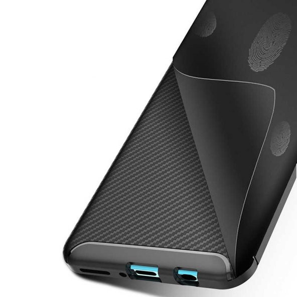 Huawei P30 Lite Kılıf Zore Negro Silikon Kapak - 6