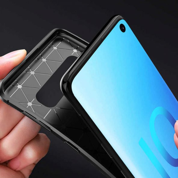 Samsung Galaxy S10E Kılıf Zore Negro Silikon Kapak - 2