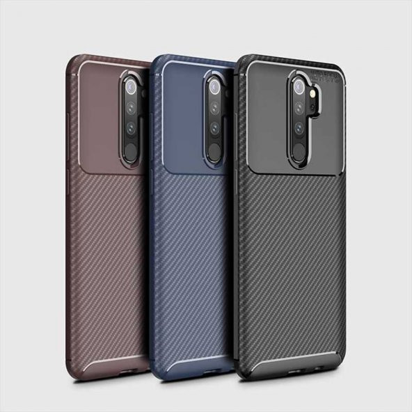 Xiaomi Redmi Note 8 Pro Kılıf Zore Negro Silikon Kapak - 11