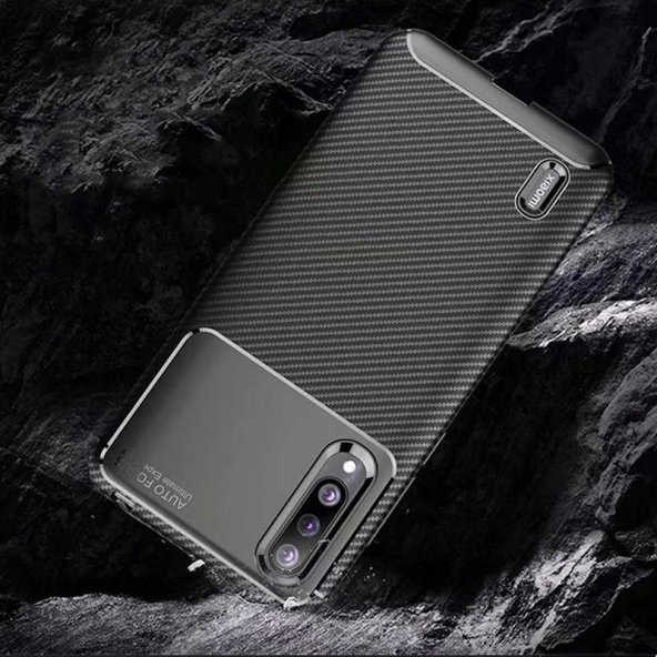 Xiaomi Mi 9 Lite Kılıf Zore Negro Silikon Kapak - 9