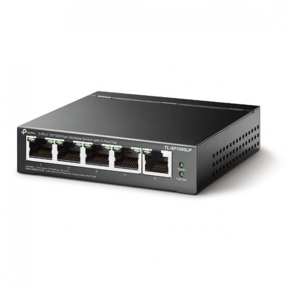 TL OMADA RR TL-SF1005LP 4 PORT PoE SWITCH,41W,250m - 2