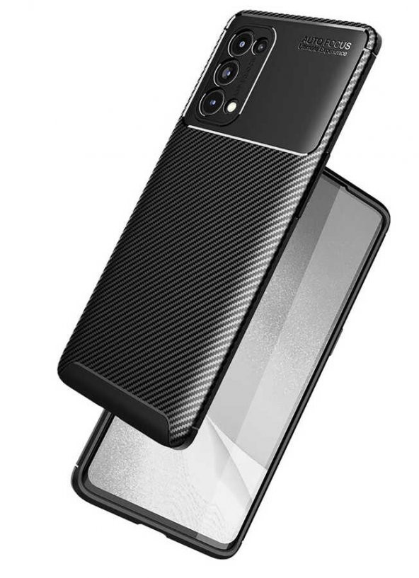 Oppo Reno 5 5G Kılıf Zore Negro Silikon Kapak - 2