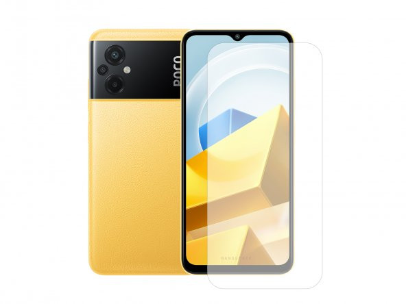 Xiaomi Poco M5 Nano Esnek Cam Ekran Koruyucu