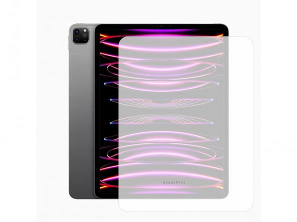 Apple iPad Pro 12.9 (2022) 9H Nano Mat Parmak İzi Bırakmayan Ekran Koruyucu