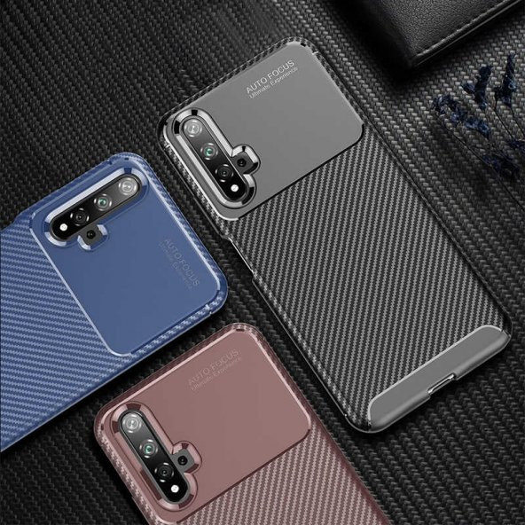 Huawei Honor 20 (Nova 5T) Kılıf Zore Negro Silikon Kapak - 3