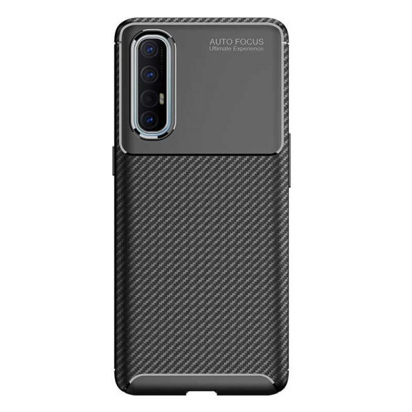 Oppo Reno 3 Pro 5G Kılıf Zore Negro Silikon Kapak - 3