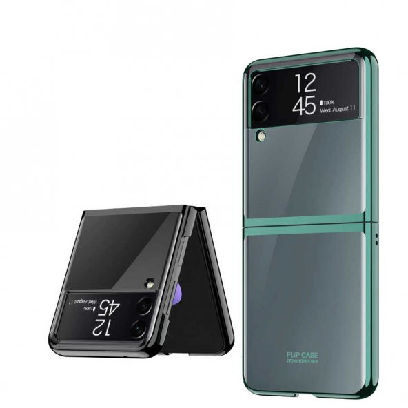 Samsung Galaxy Z Flip 3 Kılıf Zore Kıpta Kapak - 5