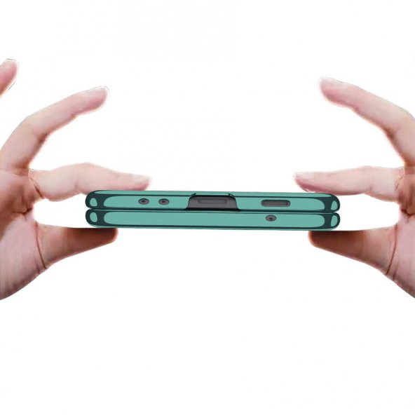 Samsung Galaxy Z Flip 3 Kılıf Zore Kıpta Kapak - 8