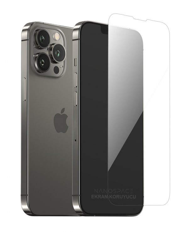 Apple iPhone 13 Pro Max Esnek 9H Nano Ekran Koruyucu