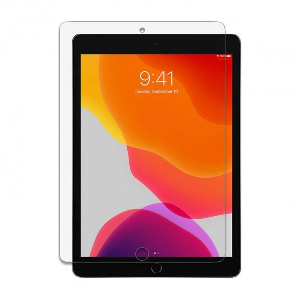 Apple iPad 10.2 (2021) Temperli Nnao Esnek Tablet Cam Ekran Koruyucu