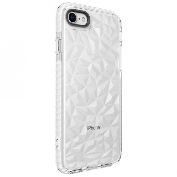 Apple iPhone SE 2020 Kılıf Prizma Silikon Kapak - 5