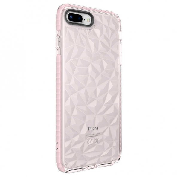 Apple iPhone 7 Plus Kılıf Prizma Silikon Kapak - 4