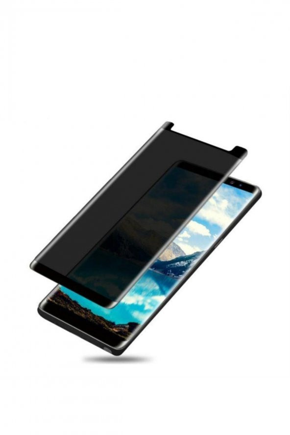 Samsung Galaxy Note 8 Uyumlu Privacy Hayalet 5d Gizlilik Filtreli Cam Ekran Koruyucu