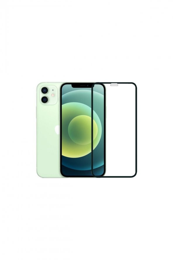 Apple Iphone 12 Pro Max Seramik Nano Full Ekran Koruyucu Çerçeveli
