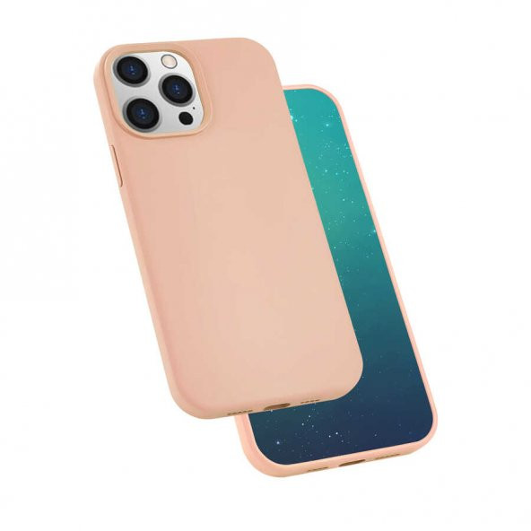 Apple iPhone 13 Pro Kılıf Zore Silk Silikon - 3