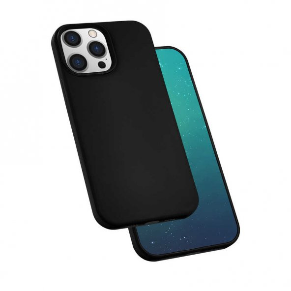 Apple iPhone 13 Pro Kılıf Zore Silk Silikon - 5
