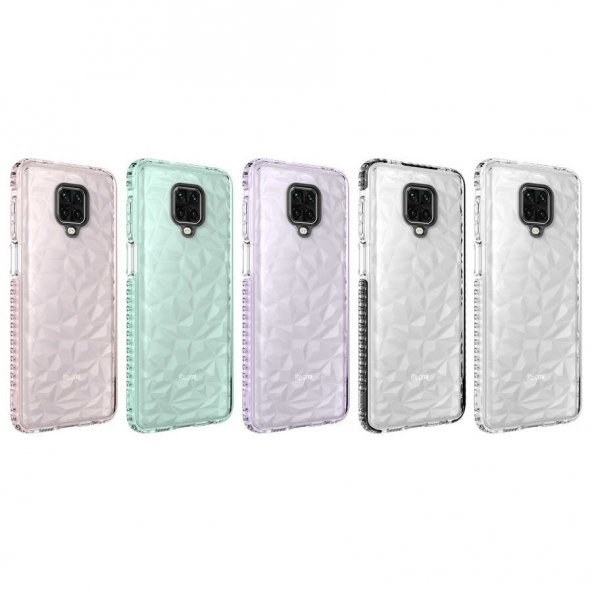 Xiaomi Redmi Note 9 Pro Kılıf Prizma Silikon Kapak - 9