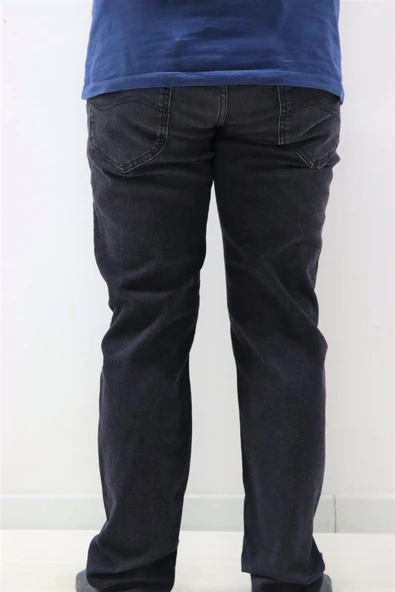 Lee L707PYCB Erkek Siyah Daren Zip Fly Regular Straight Jean Pantolon