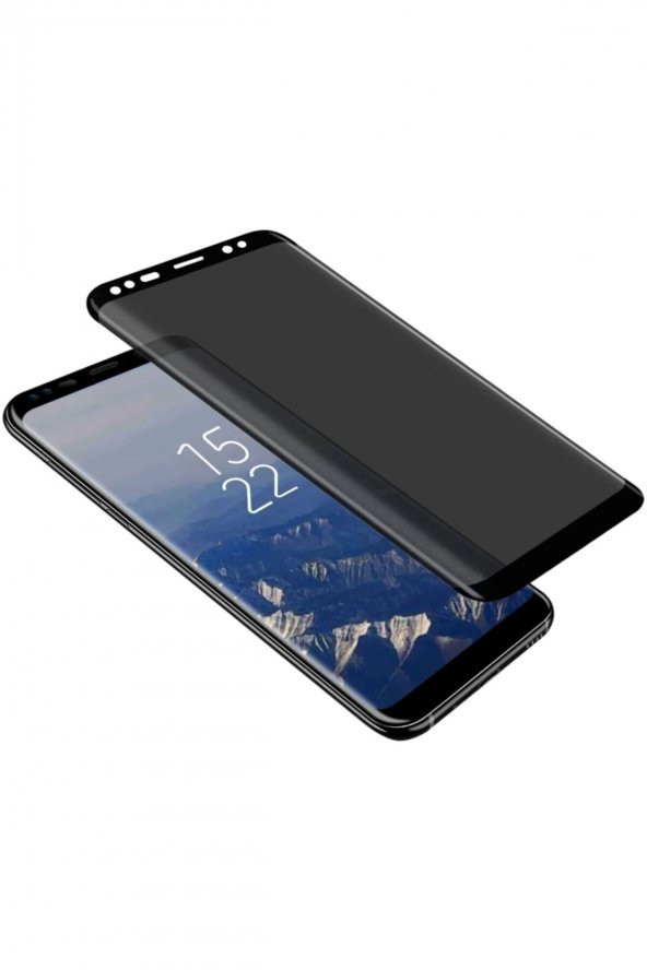 Galaxy S9 Plus Uyumlu Privacy Hayalet 5d Gizlilik Filtreli Cam Ekran Koruyucu