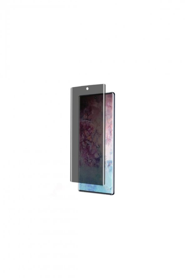 Samsung Galaxy Note 10 Plus Uyumlu Privacy Hayalet 5d Gizlilik Filtreli Cam Ekran Koruyucu