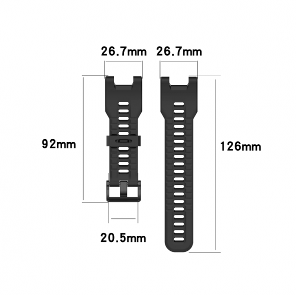Amazfit TREX Pro Renkli Spor Silikon Kordon - 2
