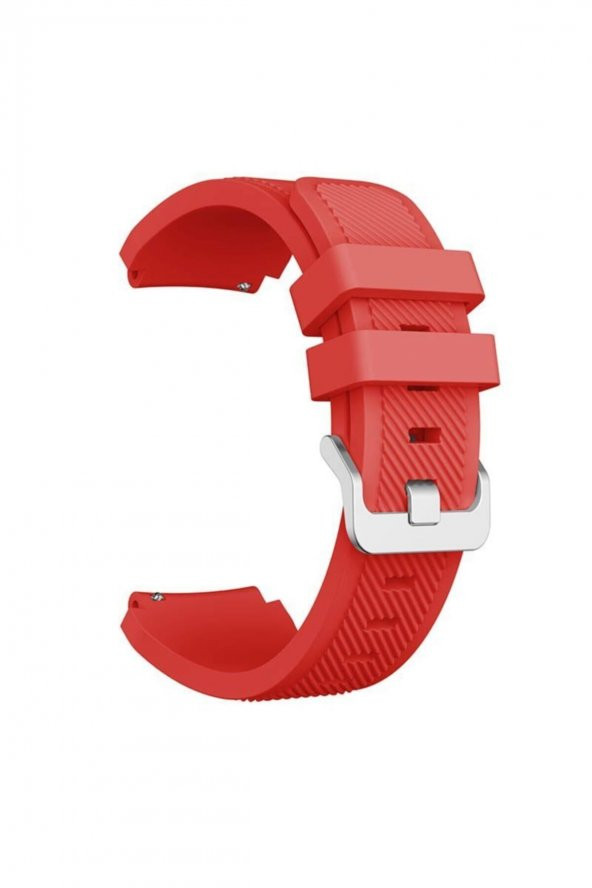 Huawei Watch Gt 2 46 Mm Akıllı Saat Kordonu Silikon Kayış Kırmızı