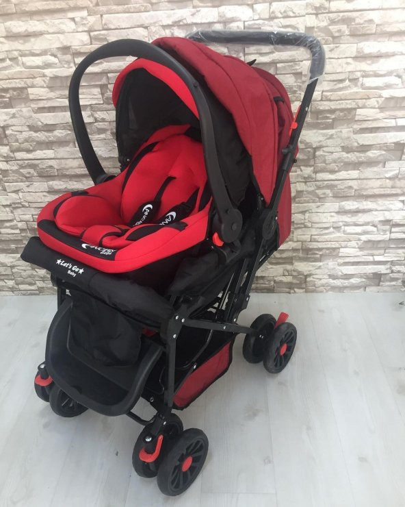 LETS GO BABY Bebek Çeyiz Seti 12 Parça Çift Yön Bebek Arabası Beşik Ana Kucağı Yürüteç Küvet Takımı - 4