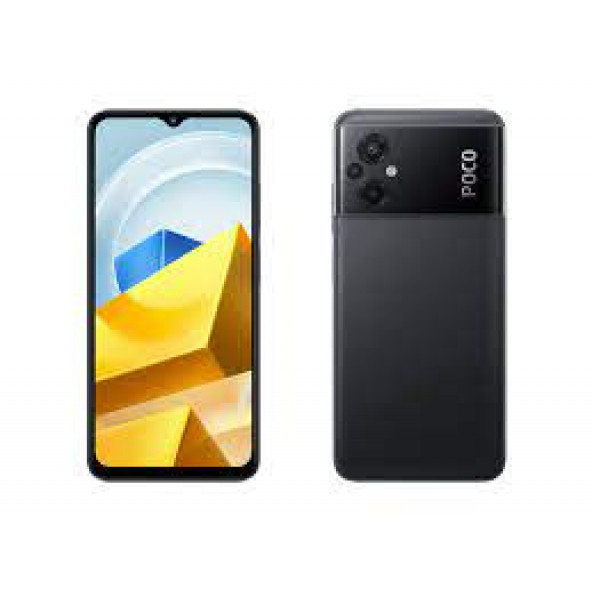 POCO M5 4/64 GB BLACK (XİAOMİ TÜRKİYE GARANTİLİDİR) - 3