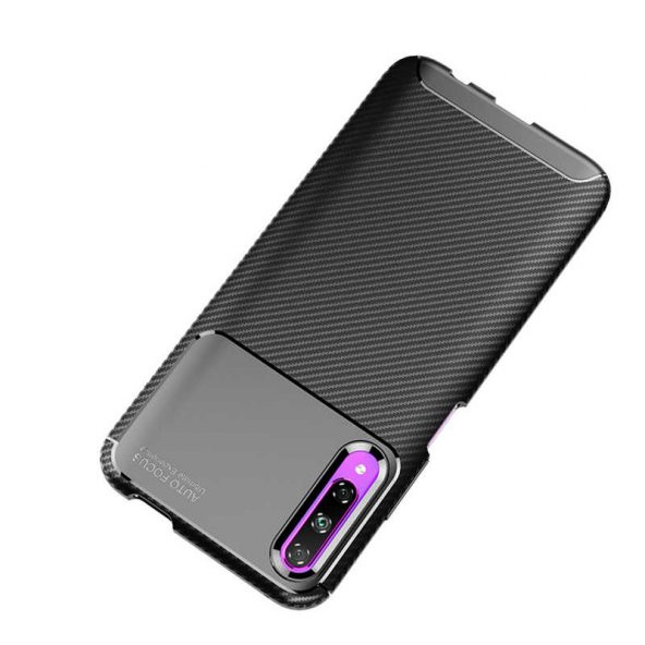 Huawei P Smart Pro 2019 Kılıf Zore Negro Antişok Karbon Silikon - 10
