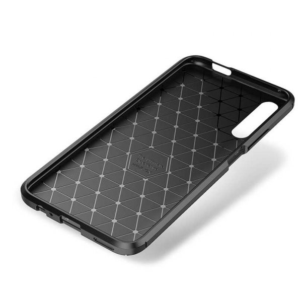 Huawei P Smart Pro 2019 Kılıf Zore Negro Antişok Karbon Silikon - 12