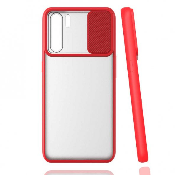 Oppo Reno 3 Kılıf Zore Lensi Kapak - 3