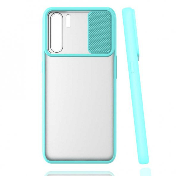 Oppo Reno 3 Kılıf Zore Lensi Kapak - 4